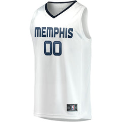 Fanatics - Memphis Grizzlies Youth Fast Break Replica Custom Jersey - Association Edition - White