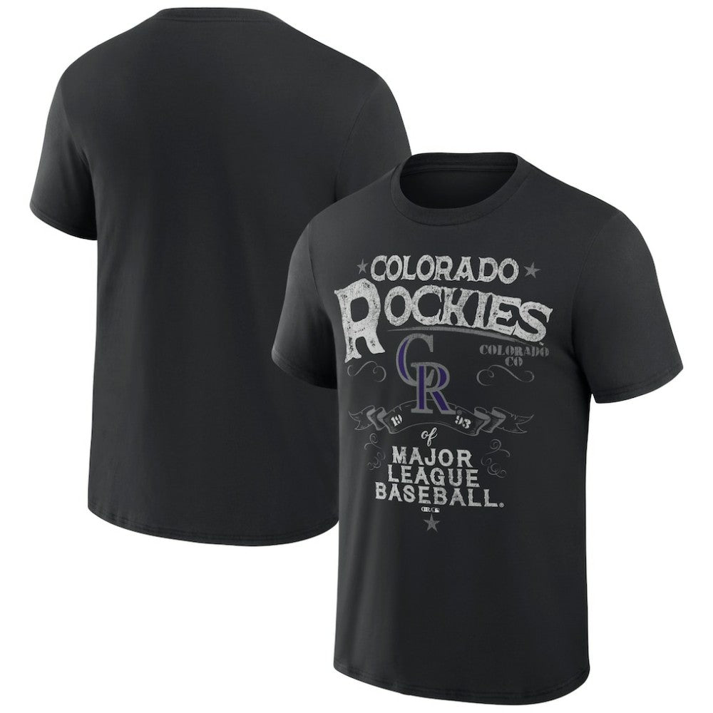 Colorado Rockies Darius Rucker Collection by Fanatics Beach Splatter T-Shirt Near Me