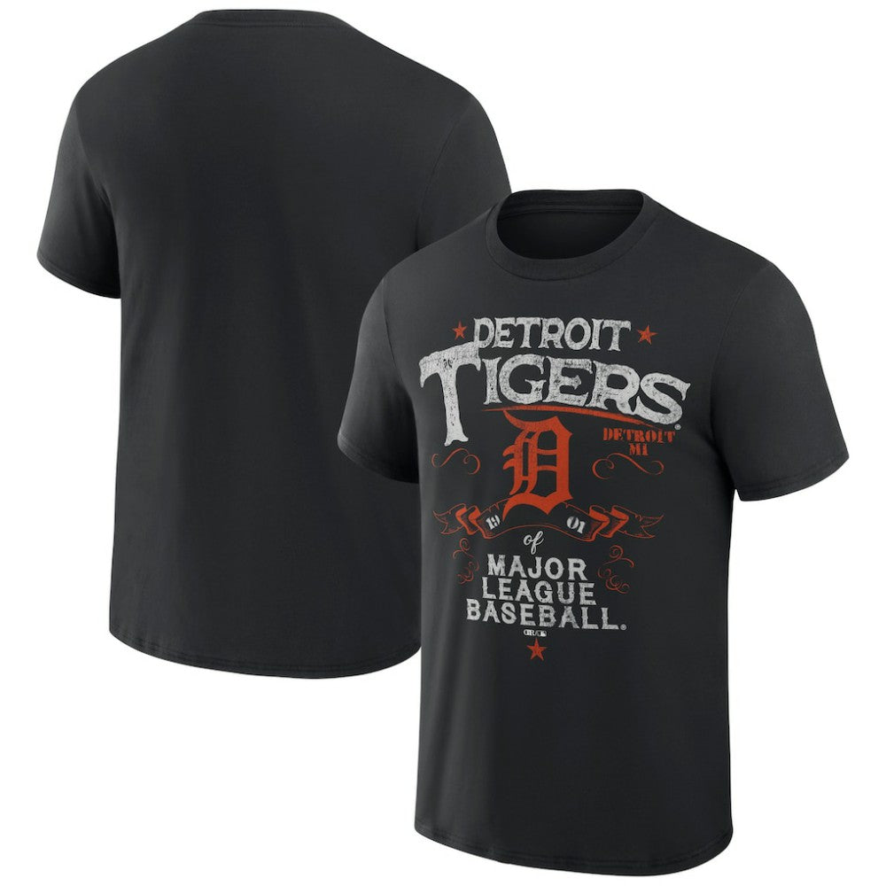 Detroit Tigers Darius Rucker Collection by Fanatics Beach Splatter T-Shirt Near Me