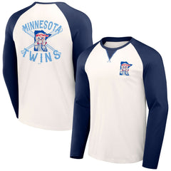 Minnesota Twins Darius Rucker Collection by Fanatics Team Color Raglan T-Shirt Lifestyle