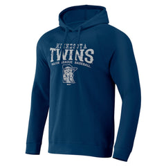 Minnesota Twins Darius Rucker Collection by Fanatics Waffle-Knit Raglan Pullover Hoodie Lifestyle