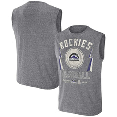 Colorado Rockies Darius Rucker Collection by Fanatics Relaxed-Fit Muscle Tank Top discount