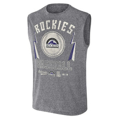 Colorado Rockies Darius Rucker Collection by Fanatics Relaxed-Fit Muscle Tank Top discount