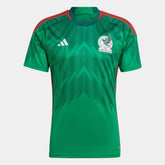 2022-23 Mexico Home Soccer Jersey - Green-Red | Adidas Discount