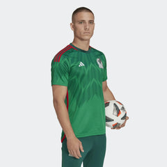 2022-23 Mexico Home Soccer Jersey - Green-Red | Adidas Discount