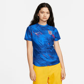 2022-23 England Women's Training Pre-Match Soccer Jersey - Blue | Nike for Sale