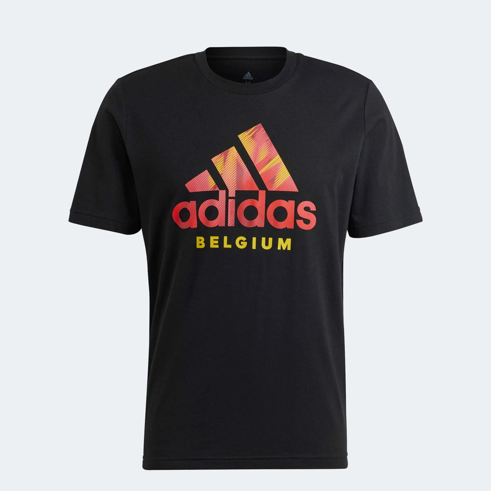 2022-23 Belgium DNA Graphic Tee - Black | Adidas Online