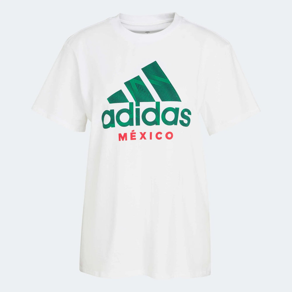 2022-23 Mexico Women's Tee - White | Adidas for Sale