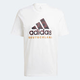 2022-23 Germany DNA Graphic Tee - White-Black | Adidas Outlet