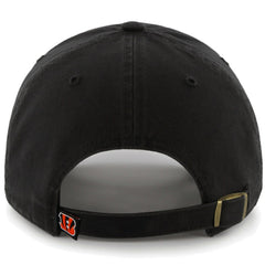 Cincinnati Bengals '47 Brand Cleanup Adjustable Hat Black - 47 brand