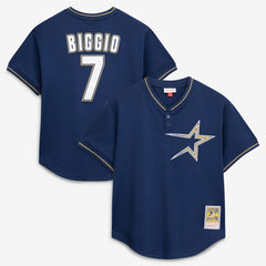 Craig Biggio Houston Astros Mitchell & Ness Authentic Batting Practice Jersey Clearance