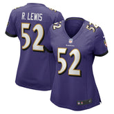 Ray Lewis Baltimore Ravens Women's Game Jersey Purple - Nike