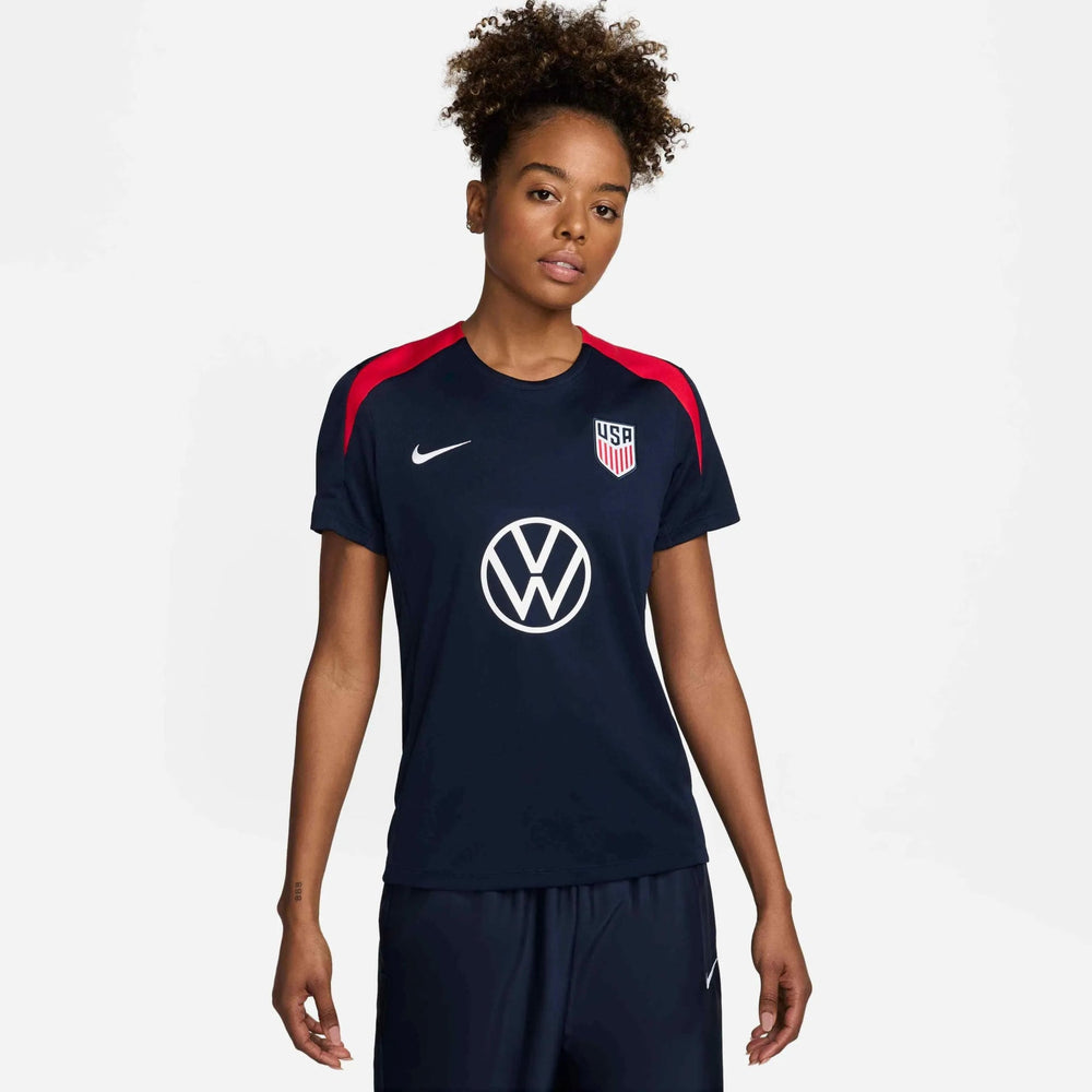 2024-25 USA Women Dri-Fit Short-Sleeve Knit Top | Nike Sports