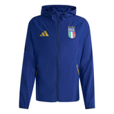 2026 Italy Men's Tiro Travel Full Zip Windbreaker | Adidas Sports