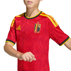 2026 Belgium Youth Stadium Home Soccer Jersey | Adidas Sale