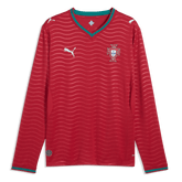 2026 Portugal Men's Stadium Home Long-Sleeve Soccer Jersey | Puma Outlet