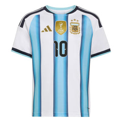 2026 Argentina Youth Stadium Home Messi #10 Soccer Jersey | Adidas Discount