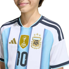 2026 Argentina Youth Stadium Home Messi #10 Soccer Jersey | Adidas Discount