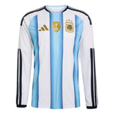 2026 Argentina Men's Stadium Home Long-Sleeve Soccer Jersey | Adidas for Sale