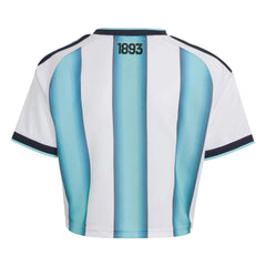 2026 Argentina Women's Stadium Home Cropped Soccer Jersey | Adidas Sale