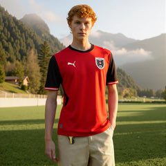 2026 Austria Men's Stadium Home Soccer Jersey | Puma Online