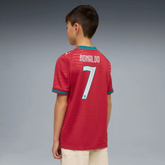 2026 Portugal Youth Stadium Home Ronaldo #7 Soccer Jersey | Puma for Sale