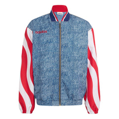 USA Men's Denim Graphic Track Top | Adidas for Sale