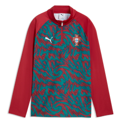 2026-27 Portugal Youth 1/4 Zip Pre-Match Top | Puma Sports