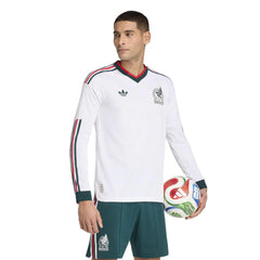 2026 Mexico Men's Authentic Away Long-Sleeve Soccer Jersey | Adidas Sports