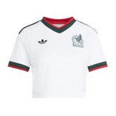 2026 Mexico Women's Stadium Away Cropped Soccer Jersey | Adidas Discount