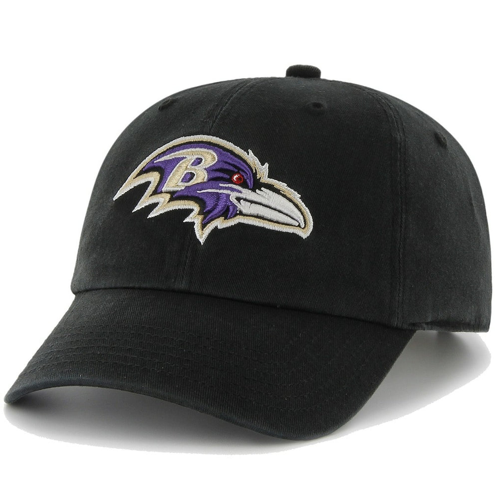 47 Brand Baltimore Ravens Clean Up Adjustable Hat Black - 47 brand