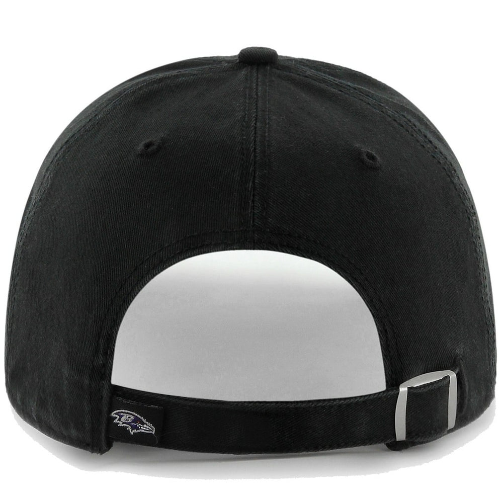 47 Brand Baltimore Ravens Clean Up Adjustable Hat Black - 47 brand