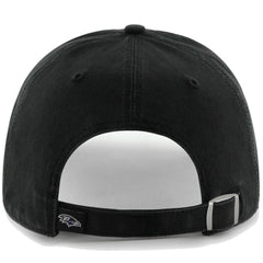 47 Brand Baltimore Ravens Clean Up Adjustable Hat Black - 47 brand