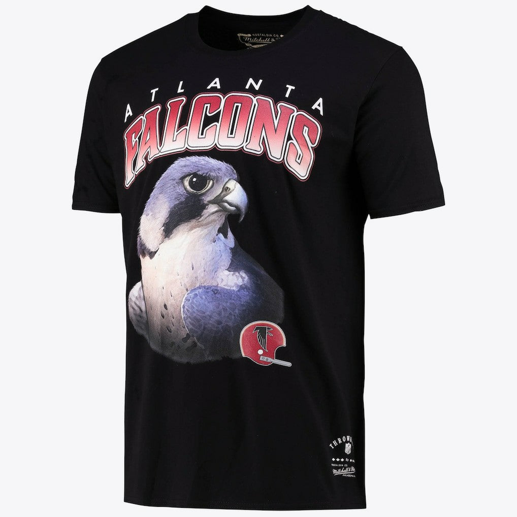 Atlanta Falcons Animal Print T-Shirt Mens - Mitchell & Ness