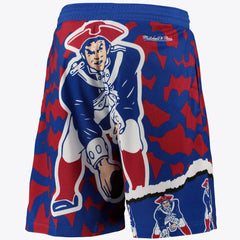 New England Patriots Jumbrotron Sublimated Short Mens - Mitchell & Ness