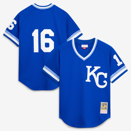 Bo Jackson Kansas City Royals Mitchell & Ness Authentic Batting Practice Jersey - Royal | MLB Jerseys