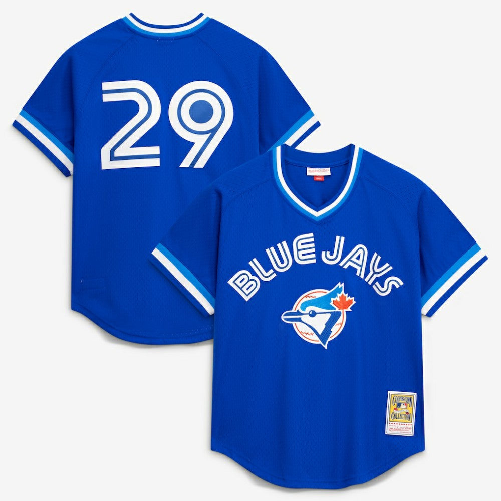 Joe Carter Toronto Blue Jays Mitchell & Ness Authentic Batting Practice Jersey Clearance