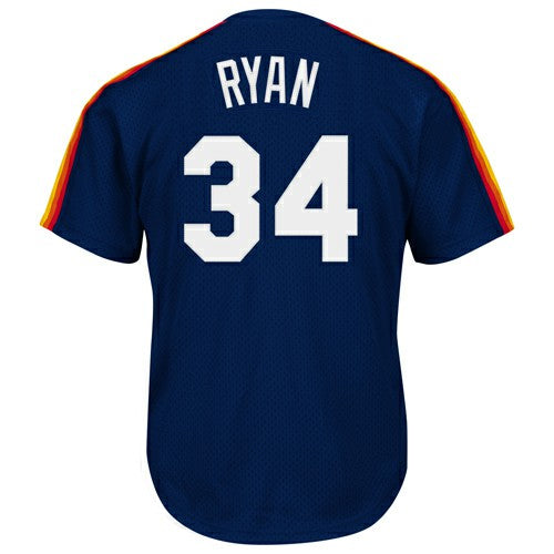 Nolan Ryan Houston Astros Mitchell & Ness Authentic Batting Practice Jersey Online