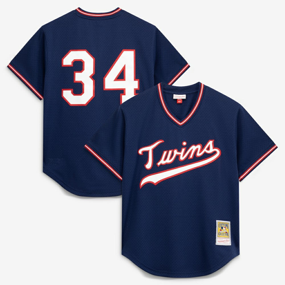 Kirby Puckett Minnesota Twins Mitchell & Ness Authentic Batting Practice Jersey Online