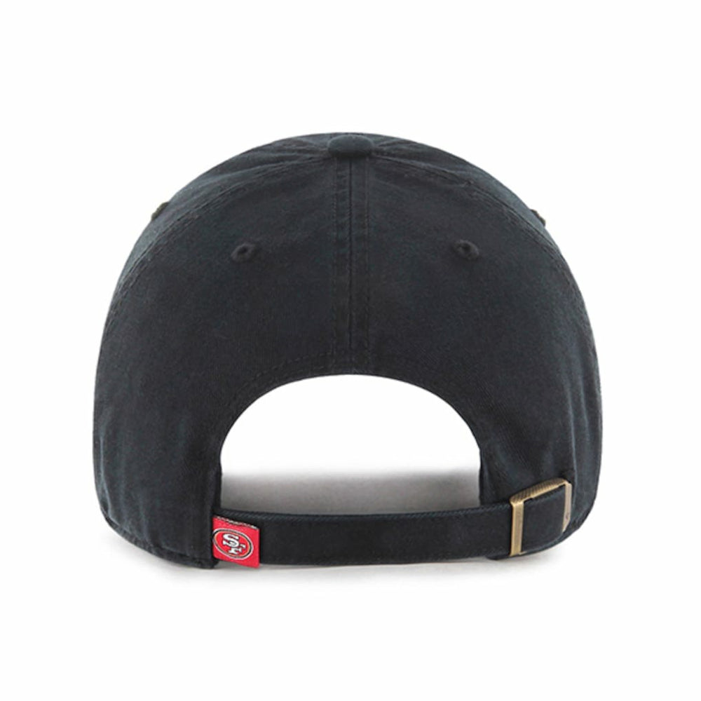 47 Brand San Francisco 49ers Cleanup Basic Adjustable Hat Black - 47 brand