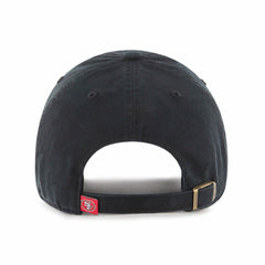 47 Brand San Francisco 49ers Cleanup Basic Adjustable Hat Black - 47 brand