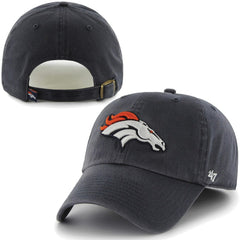 Denver Broncos '47 Brand Cleanup Adjustable Hat Navy Blue - 47 brand
