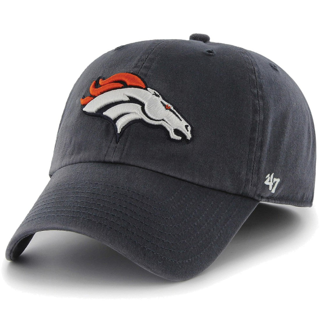 Denver Broncos '47 Brand Cleanup Adjustable Hat Navy Blue - 47 brand
