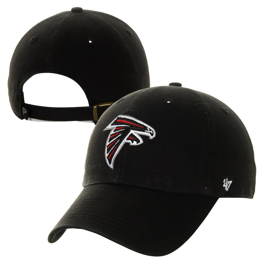 Atlanta Falcons '47 Brand Cleanup Adjustable Hat Black - 47 brand