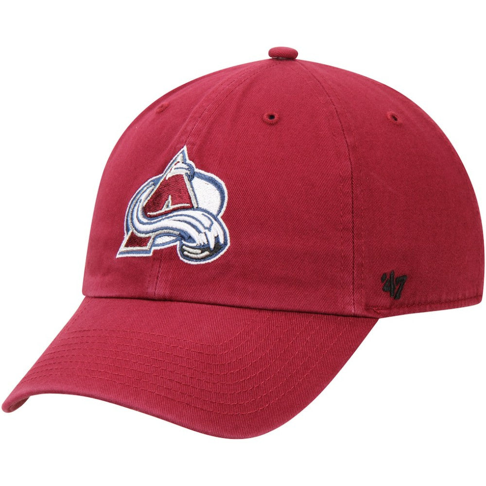 Colorado Avalanche - '47 Clean Up Adjustable Hat Burgundy