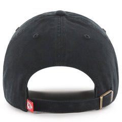 47 Brand Kansas City Chiefs New Clean Up Adjustable Hat Black - 47 brand
