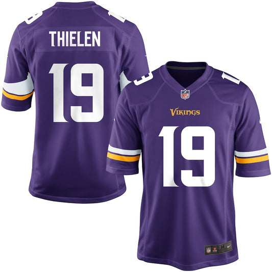 Youth Minnesota Vikings Adam Thielen Team Color Game Jersey | NFL Jerseys