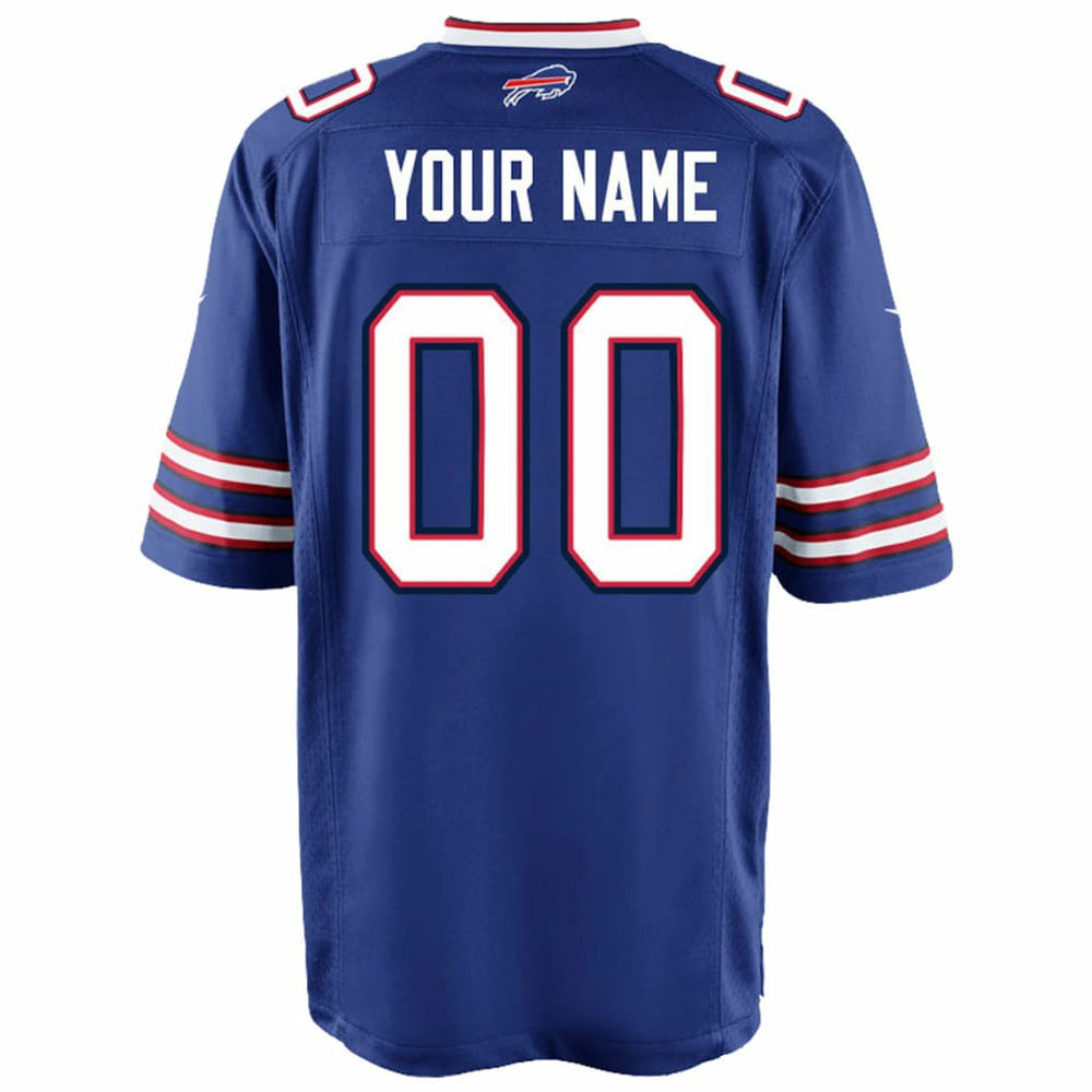 Buffalo Bills Youth Custom Game Jersey Royal - Nike