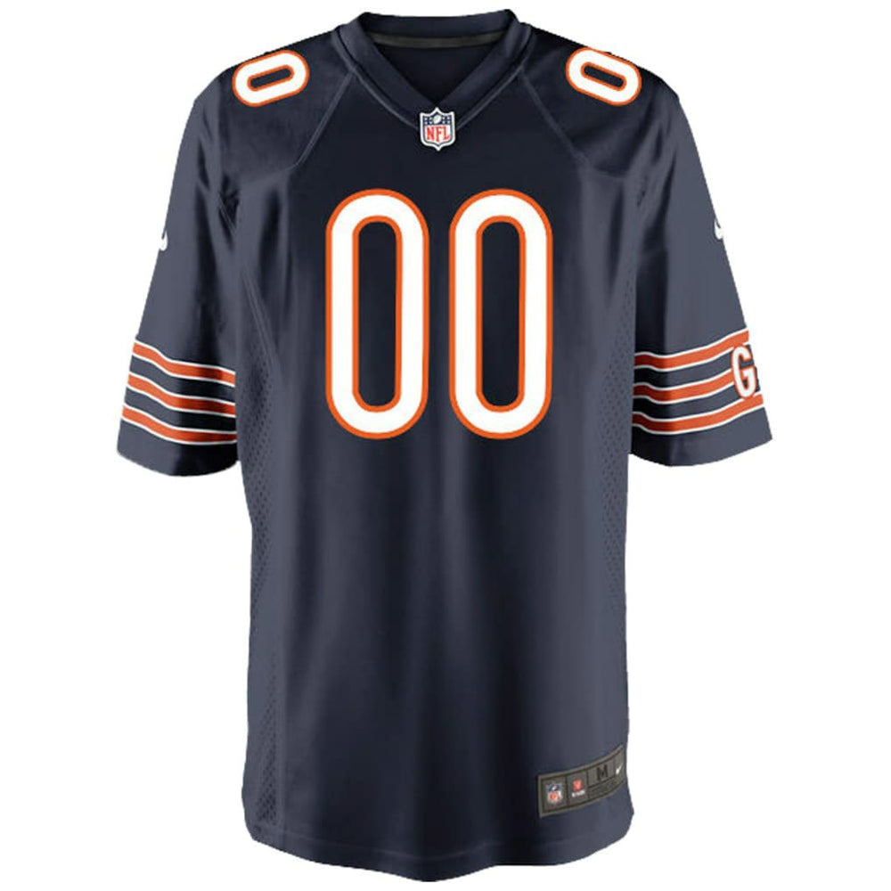 Chicago Bears Youth Custom Game Jersey Navy - Nike