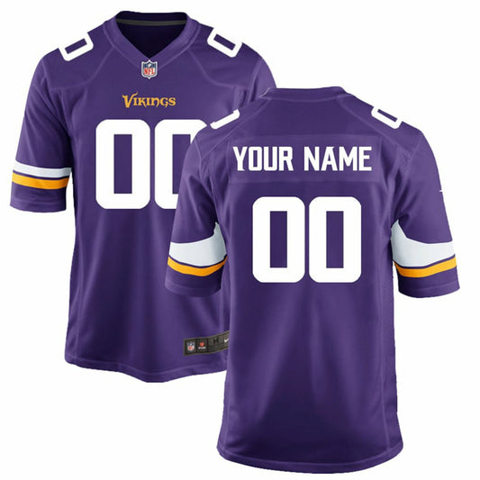Minnesota Vikings Youth Custom Game Jersey | NFL Jerseys